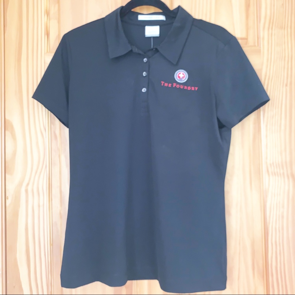 Nike Golf Black Polo Shirt with Dri Fit